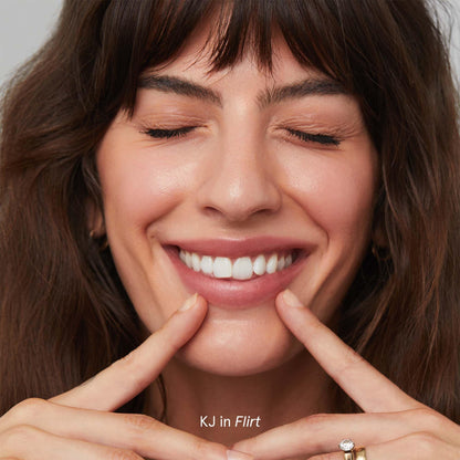 SOSHE Beauty Ceramide Refillable Lip Silk | Flirt Baby Pink | Sheer Hydration Lip Color
