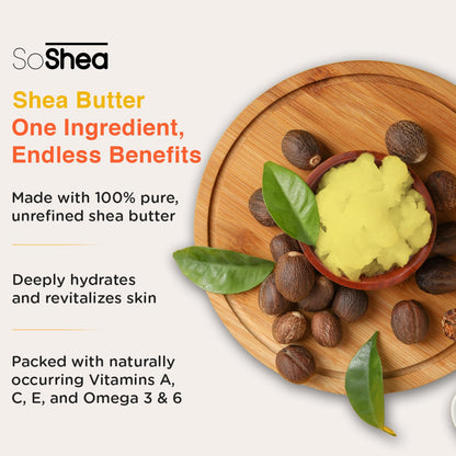 SoShea Whipped Shea Butter Baby Powder – Nourishes, Hydrates & Renewed Skin | 11.5oz