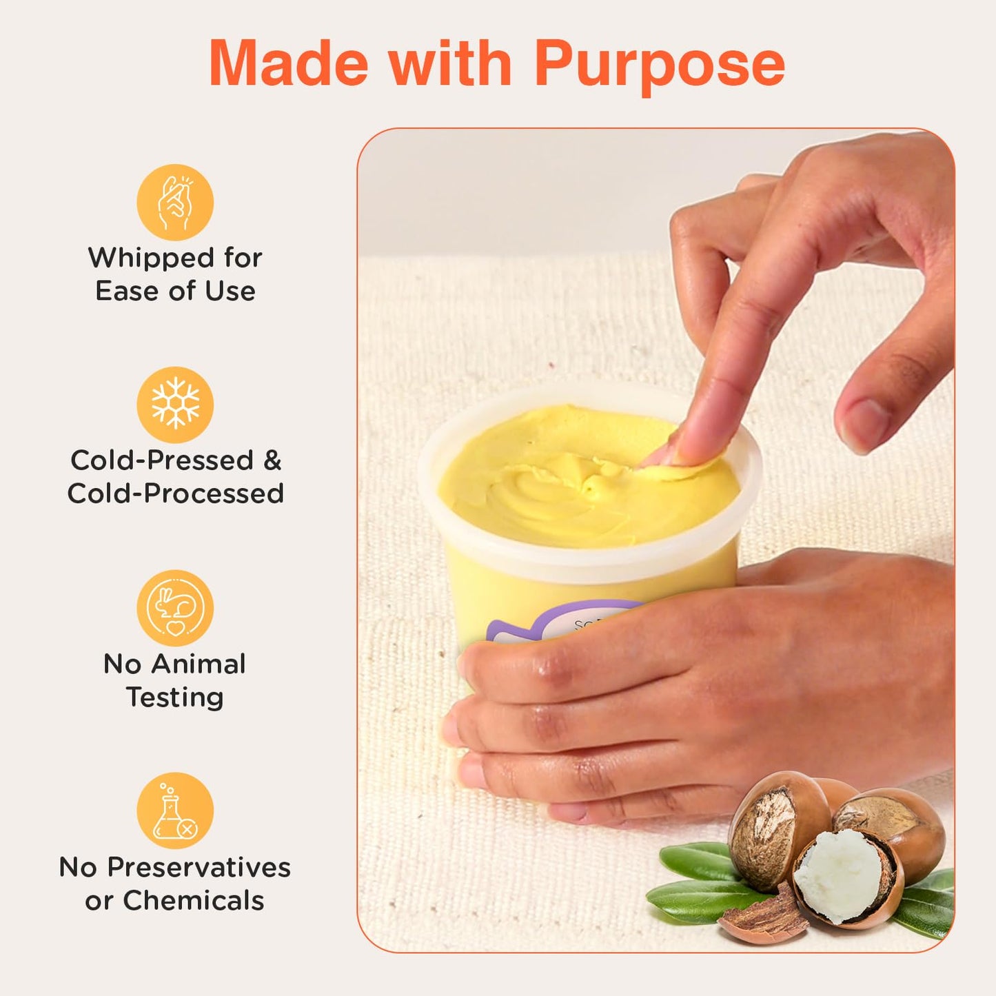 SoShea Whipped Shea Butter Musk – Deep Moisture, 100% Ghana Shea, Vegan, 11.5oz