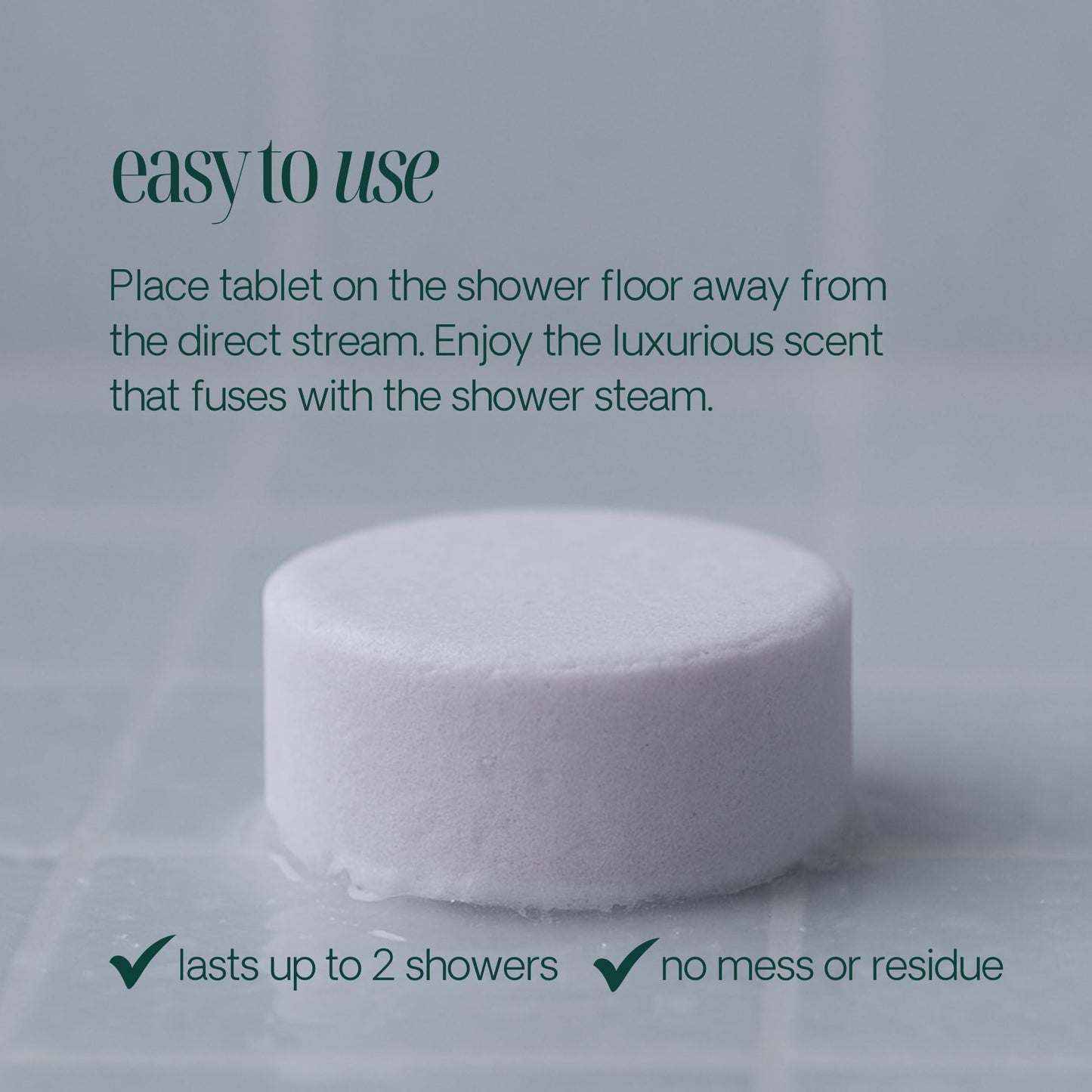 Spa For One Shower Steamers Aromatherapy 10 Pack – Eucalyptus, Made in USA
