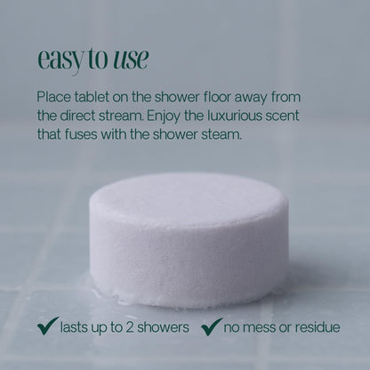 Spa For One Shower Steamers Aromatherapy 10 Pack – Eucalyptus, Made in USA