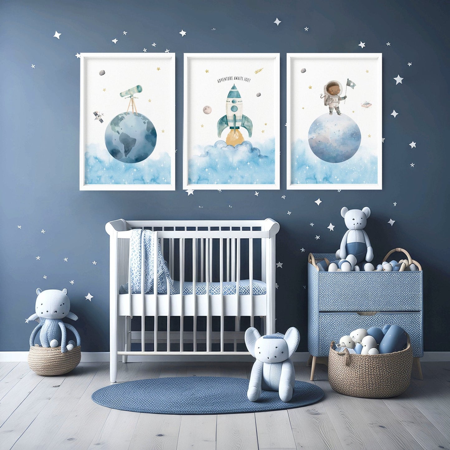 Spacecraft Art | Set of 3 wall art prints
