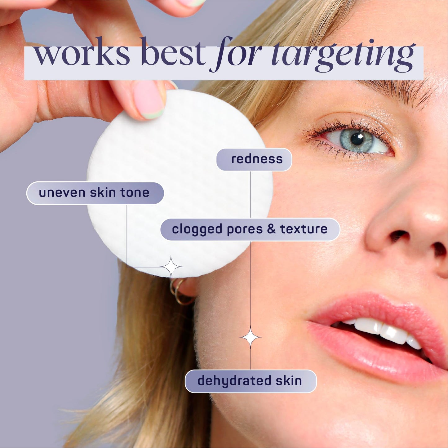 SpaLife Beauty Rest & Reset Toner Pads – Hydrating, Gentle Toner Pads for Uneven Skin Tone