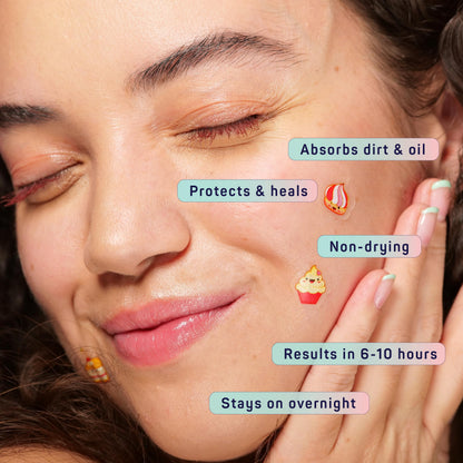 SpaLife Brunch Date Undereye Mask & Pimple Patch Duo – Floral Masks, Heart Patches, Mother’s Day Gift