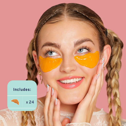 SpaLife Brunch Date Undereye Mask & Pimple Patch Duo – Floral Masks, Heart Patches, Mother’s Day Gift