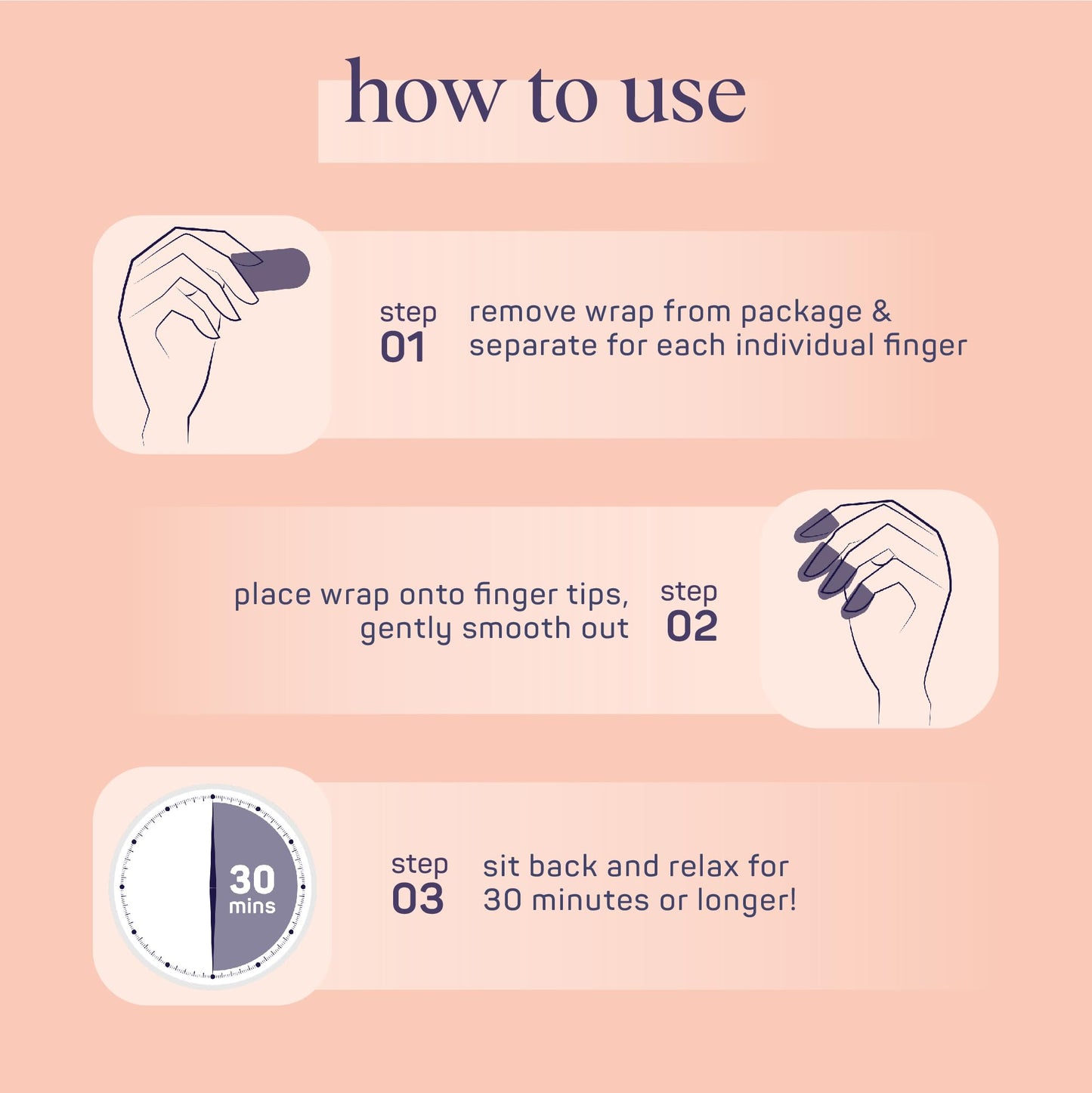 SpaLife Japanese Camellia Oil & Vitamin E Nail Cuticle Wrap 6-Pack – Hydrating Nail Masks for Brittle Nails