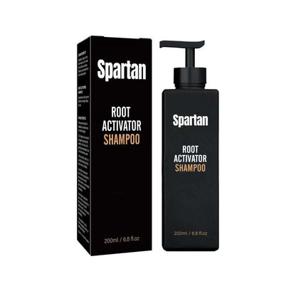Spartan Root Activator Shampoo – Gray Hair Regrowth & Mane Strengthening Activation (200ml)
