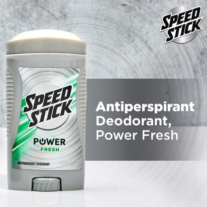 Speed Stick Fresh Deodorant 3 oz | Pack of 8 – All-Day Freshness