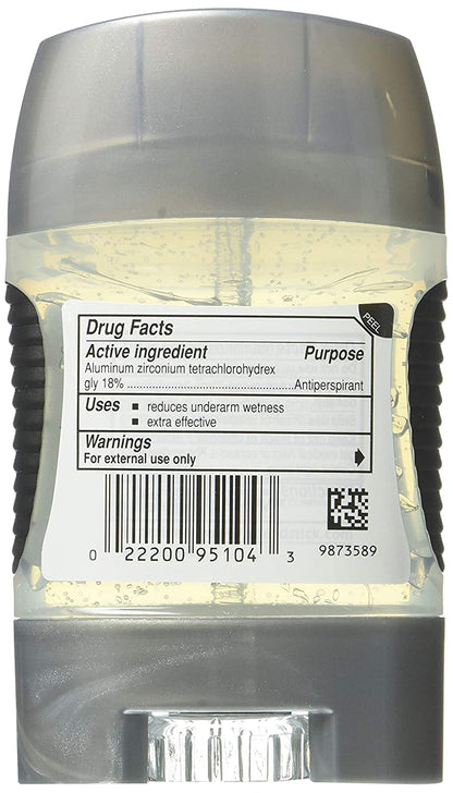 Speed Stick Power Clear Gel Antiperspirant Deodorant – 3 oz (Pack of 5)