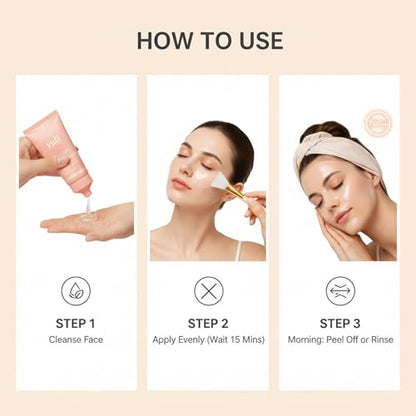 SPIANEST YULI and YURI Collagen Night Wrapping Masks – Hydrating Peel-Off Facial Night Masks