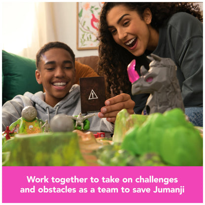 Spin Master Games Jumanji Stampede — 3D Cooperative Board Game for 2–4 Players (Ages 8+)