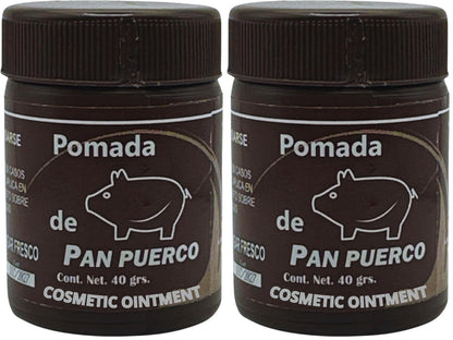 Spinen Pork Pan Ointment 40g – Cosmetic Ointment, Made in Mexico (2-Pack)