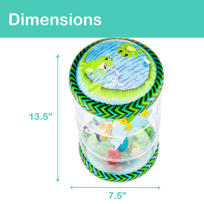 Splashin'kids Jumbo Roller Ball Drop Toy – Infant Tummy Time Activity Center for 6–36 Months
