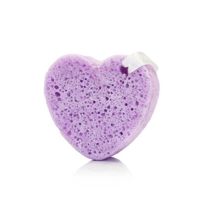 Spongellé Lily Heart Buffer – Exfoliating Sponge & Body Wash Gift Set