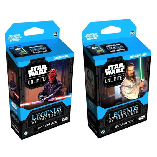 Star Wars: Unlimited Legends of the Force Spotlight Deck - Darth Maul / QuiGon Jinn