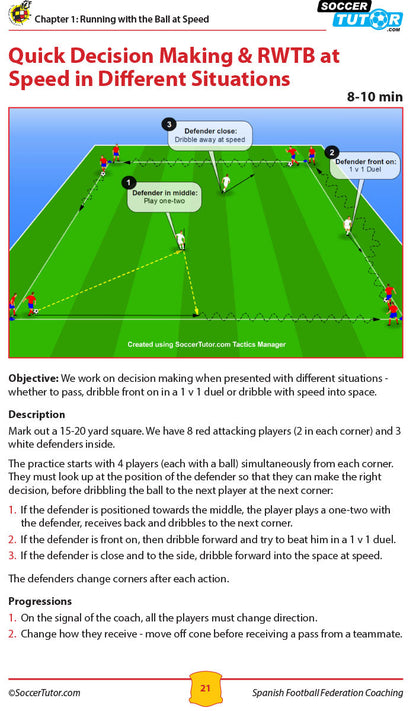 Spanish Football Federation Coaching Program U9-12