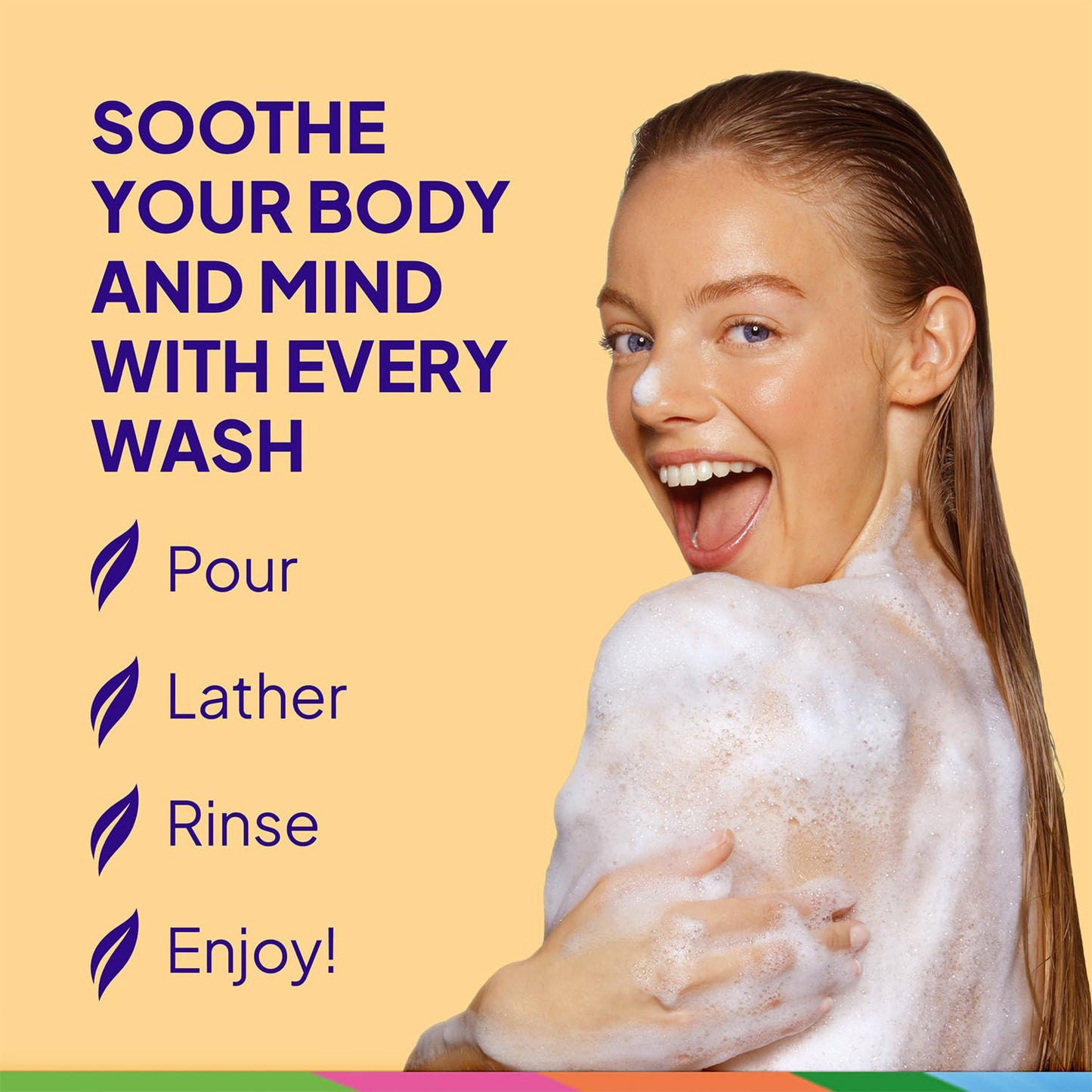 St. Ives Body Wash Variety 2-Pack – Soothing Oatmeal & Shea Butter + Exfoliating Pink Lemon & Mandarin Orange (22 oz each)