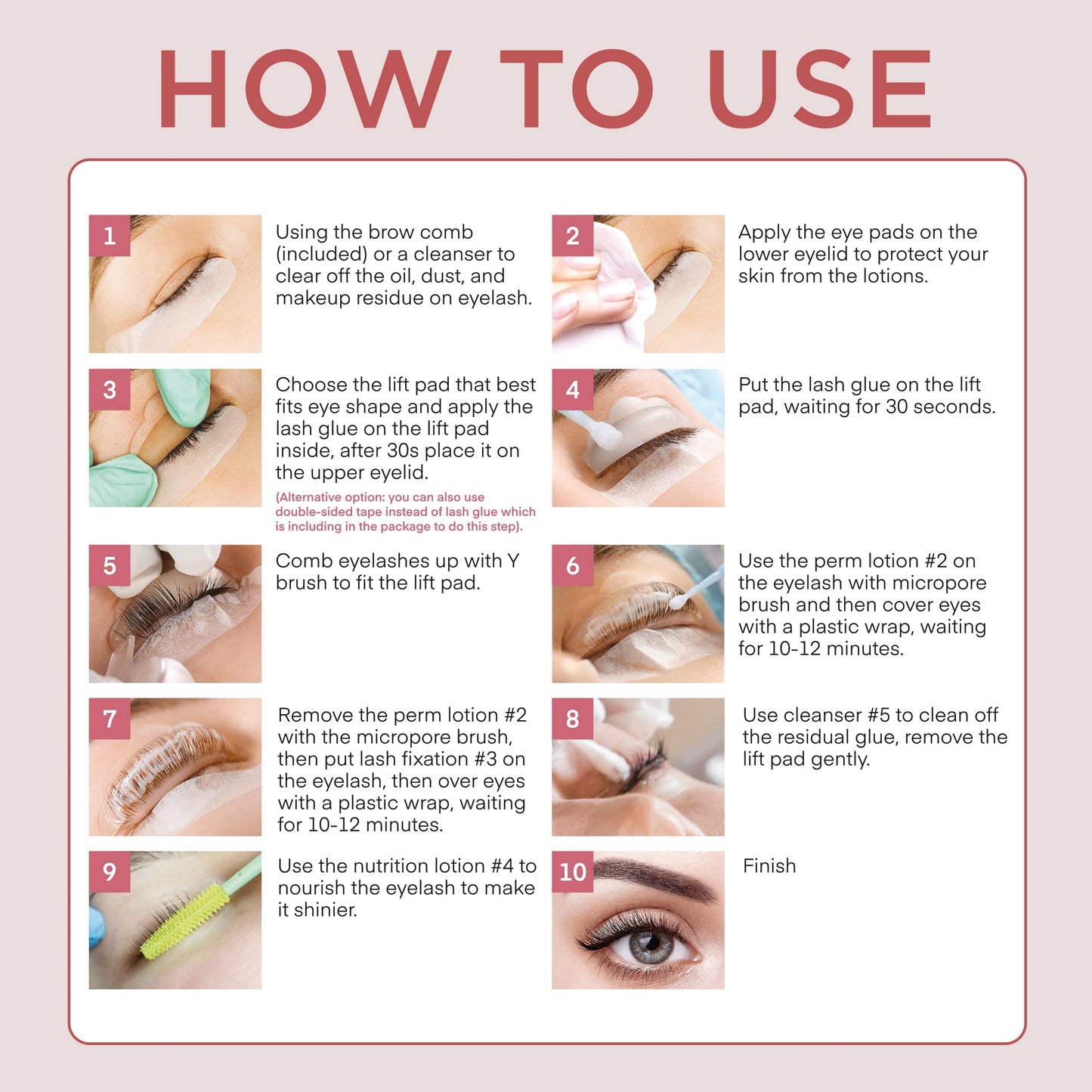 St. Mege Lash Lift & Brow Lamination Kit — At-Home Salon-Quality Lashes & Brows