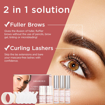 St. Mege Lash Lift & Brow Lamination Kit — At-Home Salon-Quality Lashes & Brows