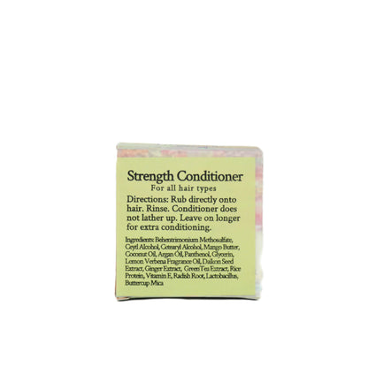 StarBars Conditioner Bar – Lemongrass Verbena with Ginger & Green Tea for Strength & Shine – Silicone-Free, 2oz