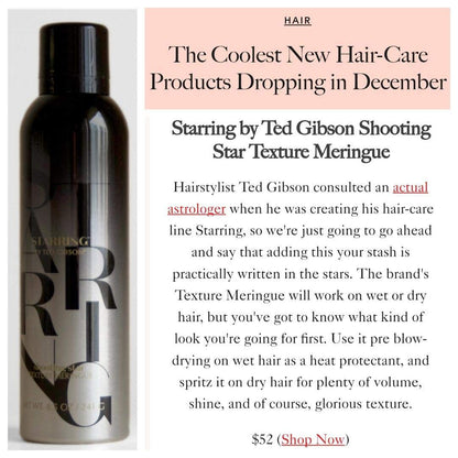 STARRING Shooting Star Texture Meringue – Volumizing Hair Texture for Definition