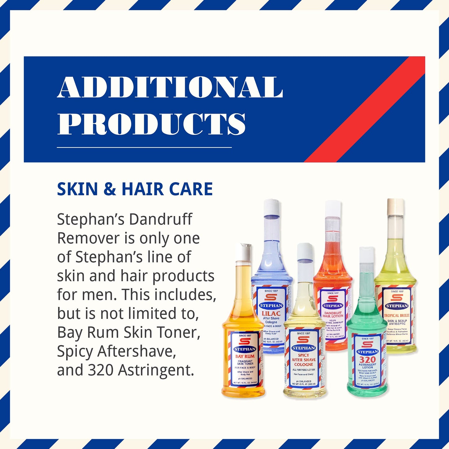 Stephan's Dandruff Remover with Mineral Oil 16 oz — Dry Scalp Care
