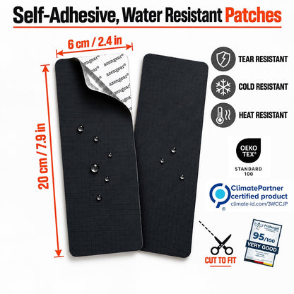 Stick-On Repair Patches - Waterproof, Tear-Cold-Heat-Resistant