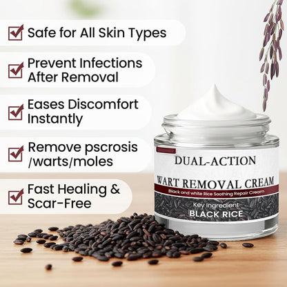 STIEKIET Dual-Action Renewal Cream – Black & White Rice Soothing Repair (2PCS)