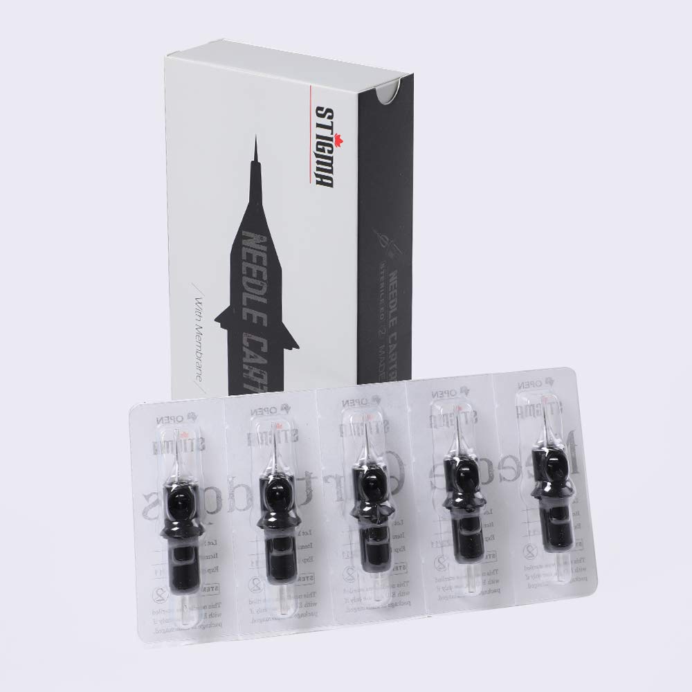 STIGMA EN05-20-1211M1 Disposable Tattoo Cartridges – Weaved Magnum Shader (20 Pcs)