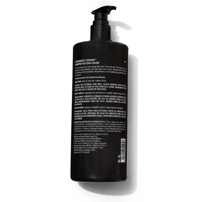 Strawberry Leopard Shampoo for Vivid Color – Repair & Rejuvenate Hair (33.8 Fl Oz, Vegan & Cruelty-Free)