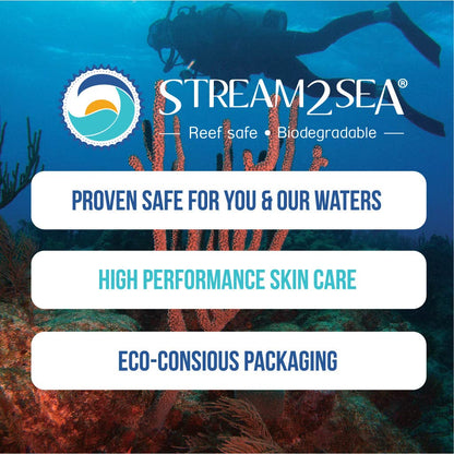 STREAM 2 SEA Hair Conditioner for Boaters & Campers – Reef Safe, Fragrance Free, 16 oz