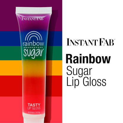 STUDIO LIMITED Rainbow Lip Gloss 12-Piece – Ultra Hydrating, Long-Lasting Shine 14ml