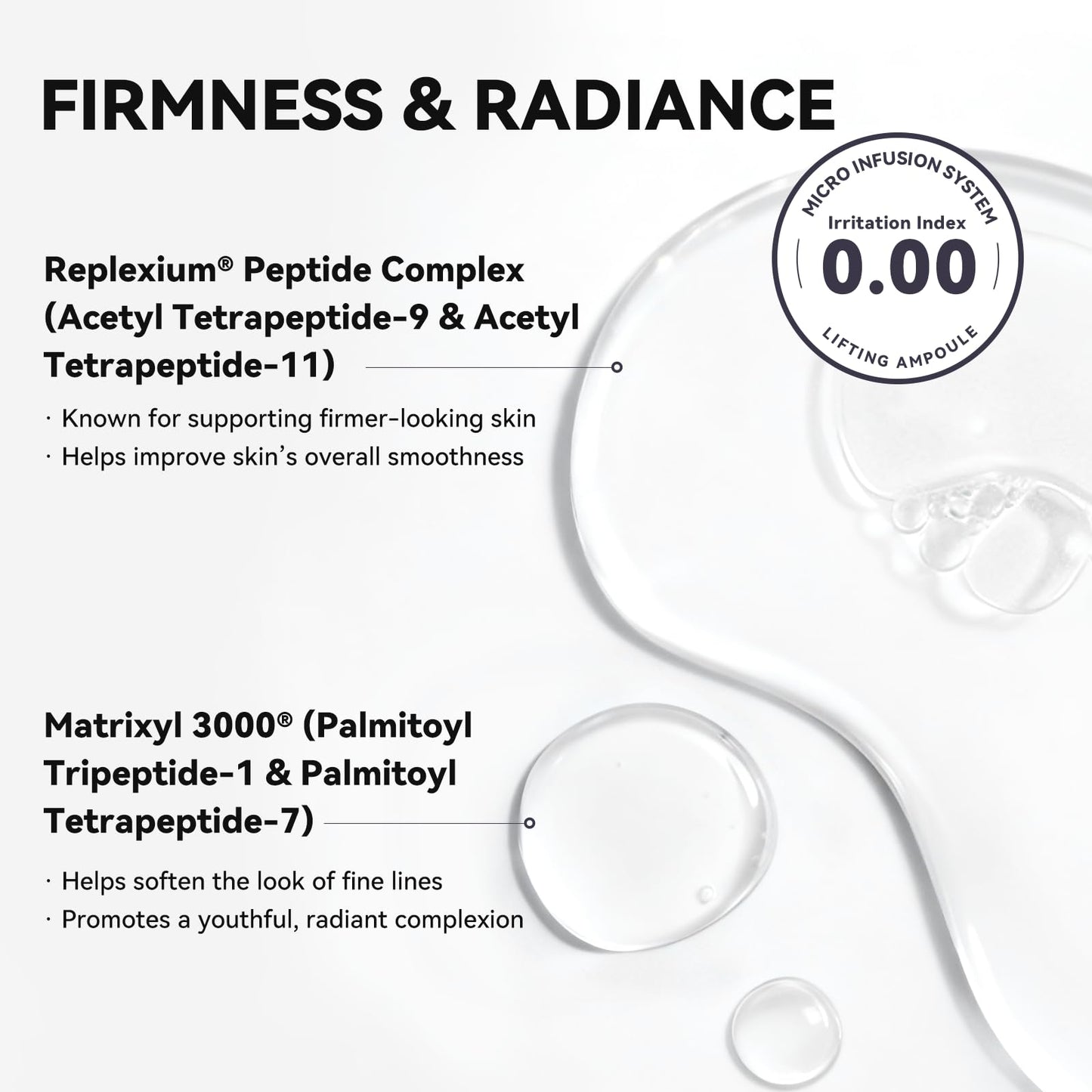 Styirl Micro Infusion System for Face – Hydrating Serum with Hyaluronic Acid & Peptides, 0.25mm Stamp (3-Month Supply)