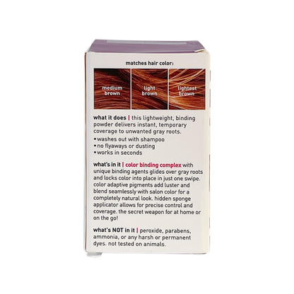 Style Edit Root Touch Up Powder for Medium Brown Hair | Gray Roots Coverage | Mineral-Infused 2-Pack