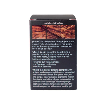 Style Edit Root Touch Up Powder – Medium Red, Water-Resistant, Non-Sticky, Compact 3-Pack