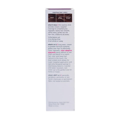 Style Edit Root Touch Up Stick | Temporary Gray Root Concealer in Light Brown | Salon-Quality, Transfer-Resistant