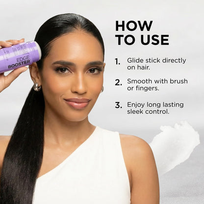 Style Factor Edge Booster Hair Wax Stick – Strong Hold for Edges, Flyaways & Sleek Styles