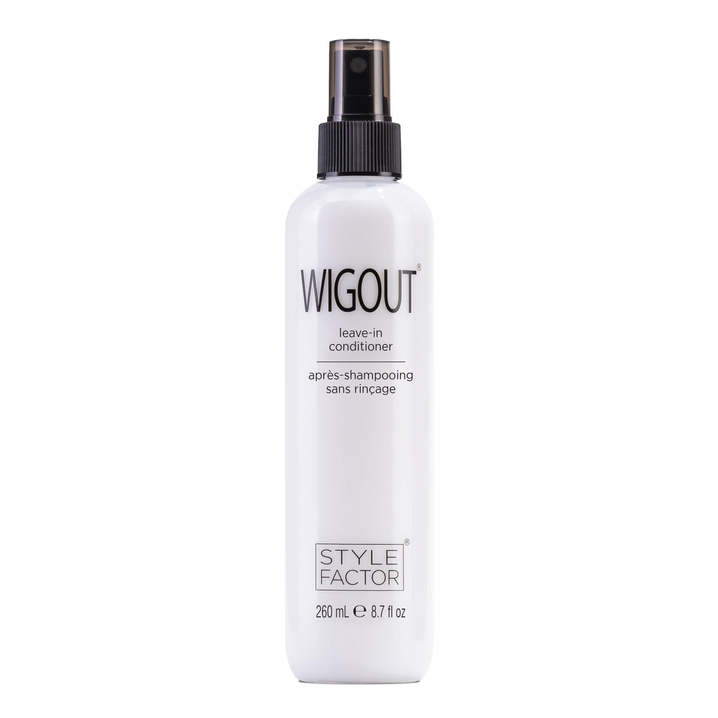 Style Factor Wigout Leave-In Conditioner Spray – Lightweight Hydration, Frizz Control & Shine for All Hair Types