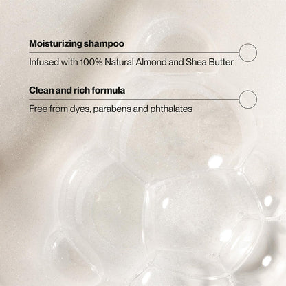 Suave Almond Shea Butter Moisturizing Shampoo – 2-Size Bundle, Clarifies & Replenishes Dry Hair