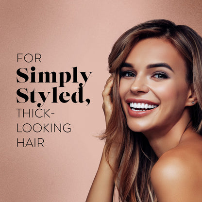 Suave Simply Styled Thickening Hair Cream – Heat Protectant & Styling, 5 oz