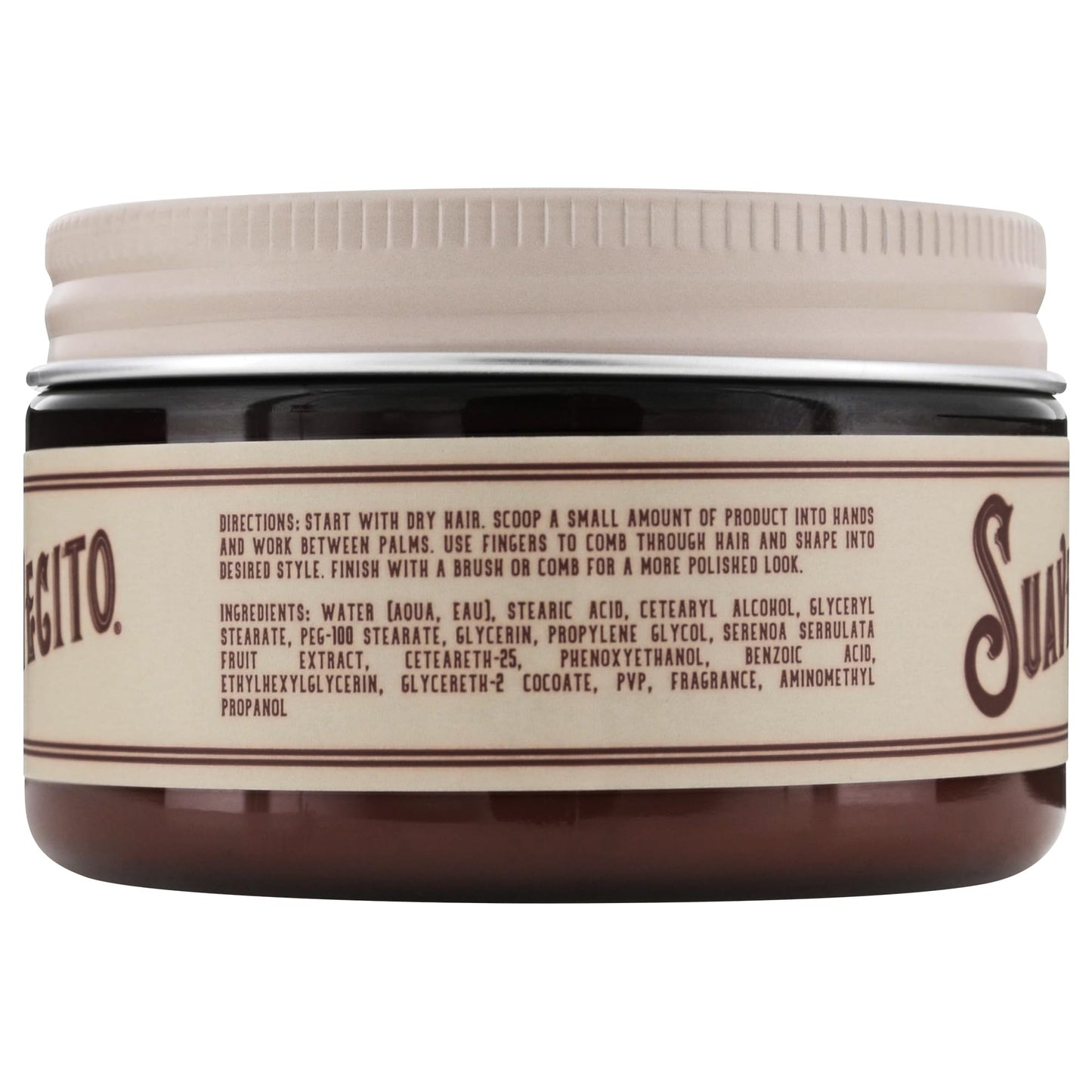 Suavecito Hair Loss Treatment Kit – Minoxidil 5%, Thickening Shampoo & Conditioner, Matte Hair Cream with DHT Blocker (1 Month)