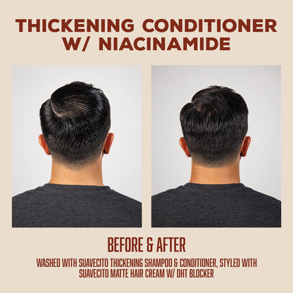 Suavecito Hair Thickening Conditioner with Niacinamide & Caffeine