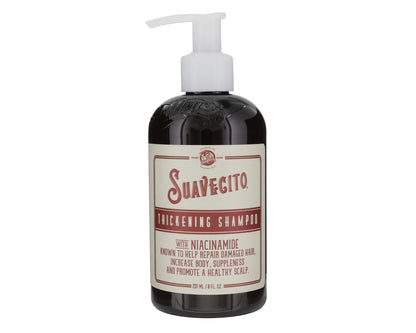 Suavecito Hair Thickening Shampoo with Niacinamide – Vitamin B3 for Thinning Hair