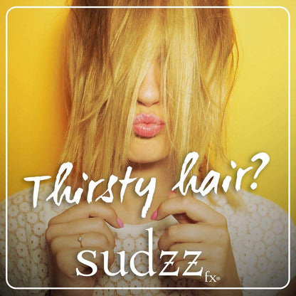 SUDZZFX Smooth Taming Shampoo – Frizz Control & Moisture for All Hair Types, Sulfate Free, 33.8 fl oz