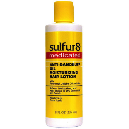 Sulfur-8 Oil Moisturizing Lotion 8 oz – Deep Hydration for Smooth Skin