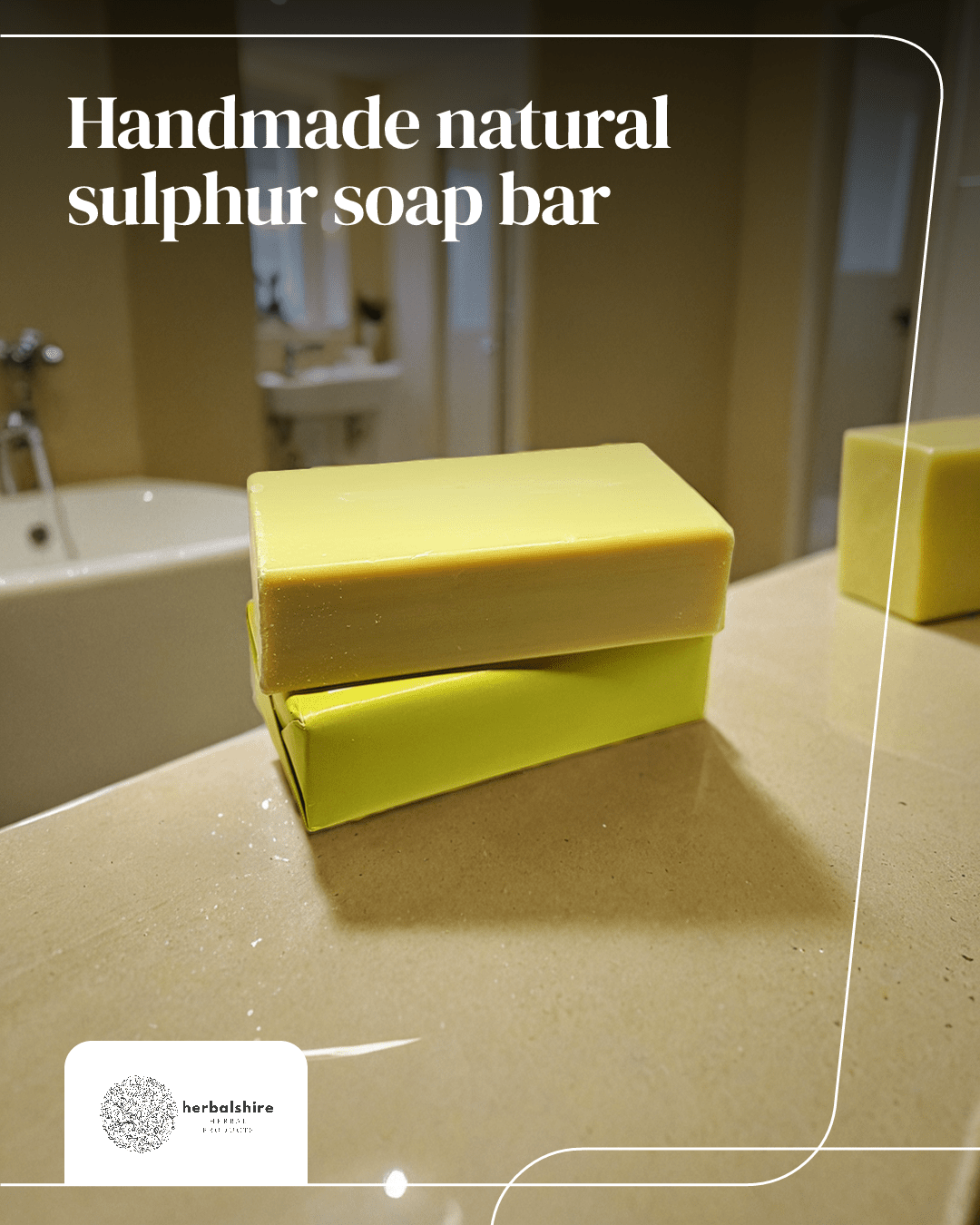 Premium Sulfur / Sulphur Soap Bar – Acne & Oily Skin Solution