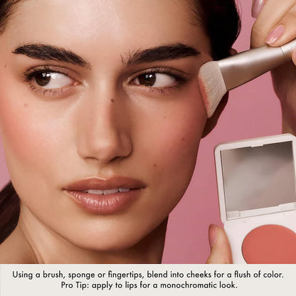 Summer Fridays Blush Butter Balm - Hydrating Cream Blush with Hyaluronic Acid & Ceramides in Soft Strawberry