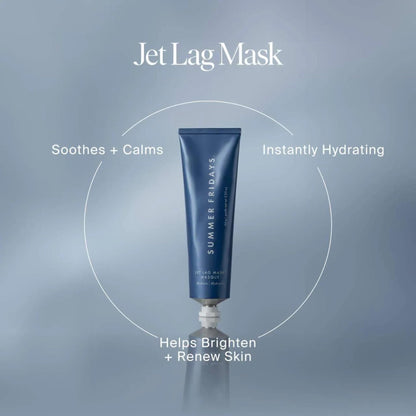 Summer Fridays ShadeDrops SPF 30 & Jet Lag Mask Gift Set – Mineral Sunscreen + Hydrating Mask