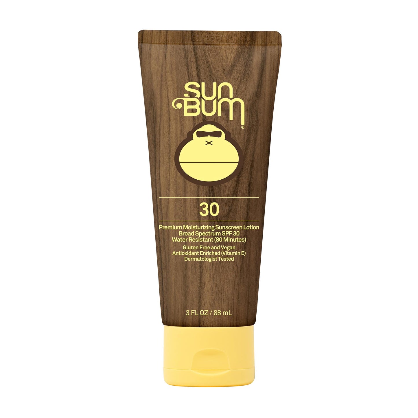 Sun Bum Original SPF 30 Sunscreen Lotion – Travel Size 3 oz, Vitamin E, Hawaii 104 Reef Act Compliant (No Octinoxate/Oxybenzone)