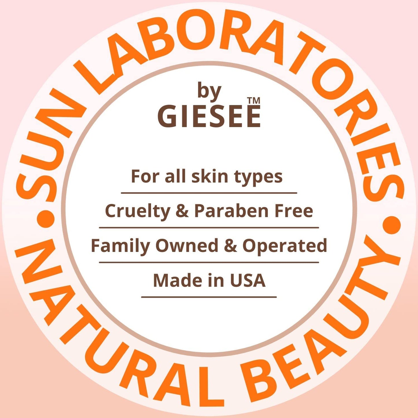 Sun Laboratories by Giesee Ultra Dark Self Tanning Lotion 32 oz | Organic Sunless Tanner for Face & Body